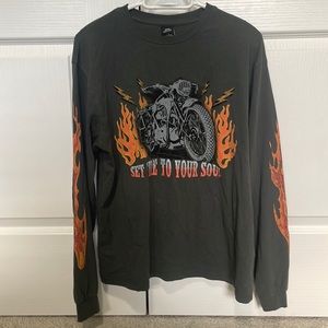 UO distressed long sleeve